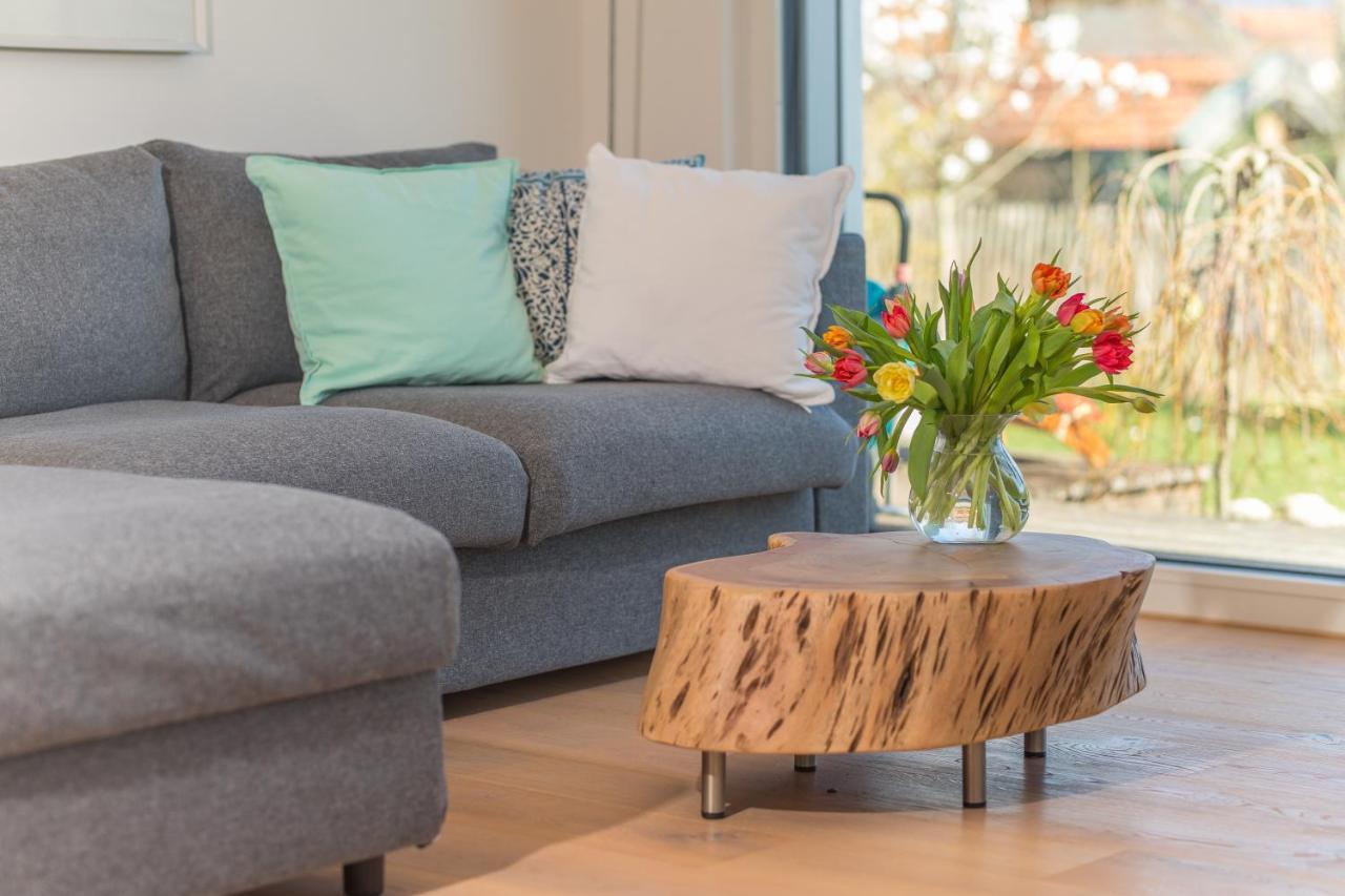 Helle Wohnung Mit Bergblick & Eigener Terrasse Bad Tölz Extérieur photo