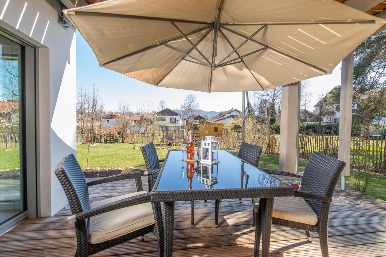 Helle Wohnung Mit Bergblick & Eigener Terrasse Bad Tölz Extérieur photo
