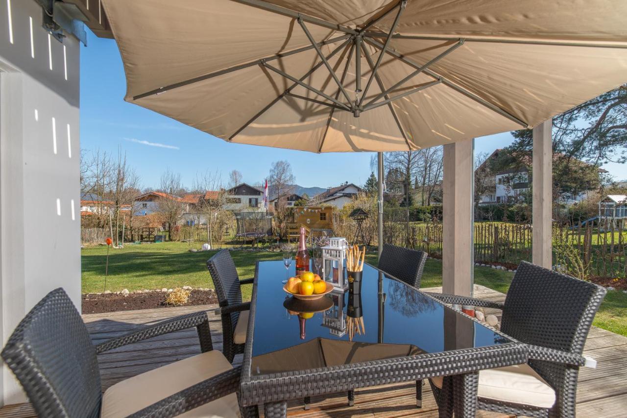 Helle Wohnung Mit Bergblick & Eigener Terrasse Bad Tölz Extérieur photo