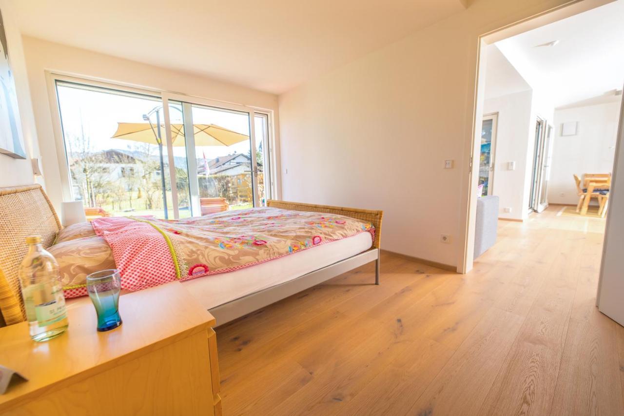 Helle Wohnung Mit Bergblick & Eigener Terrasse Bad Tölz Extérieur photo